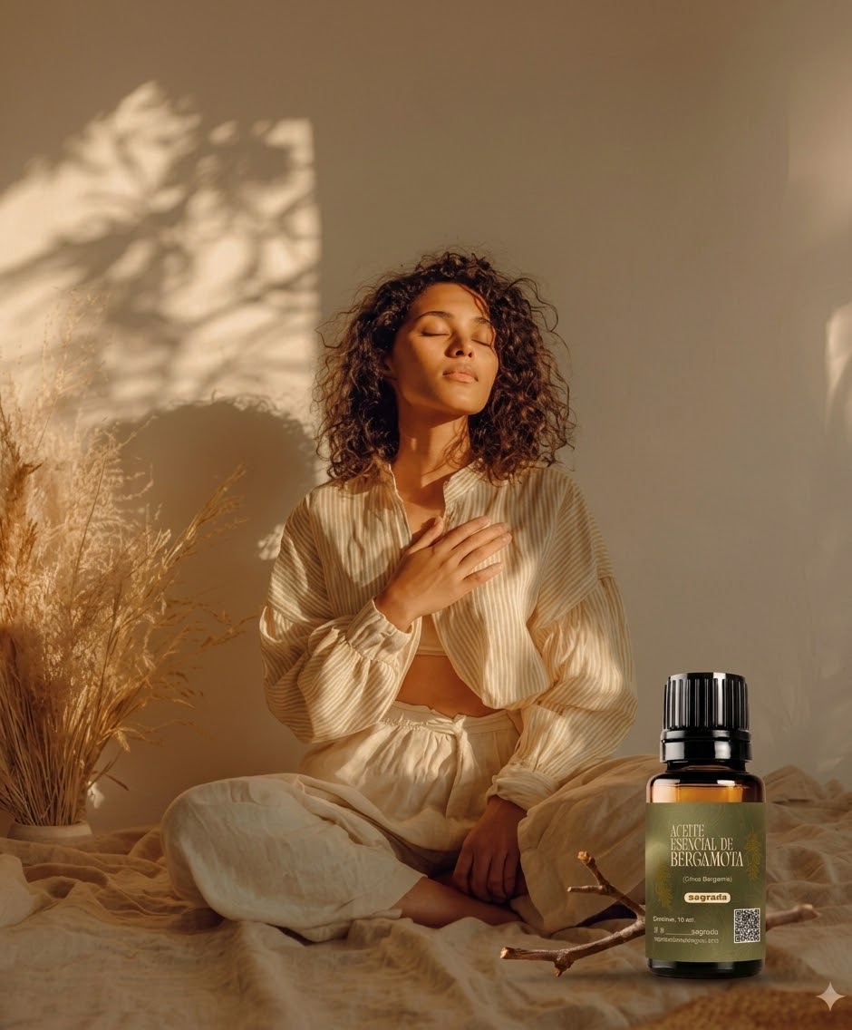 Aceite Esencial de Bergamota (Citrus Bergamia) 10 ml.