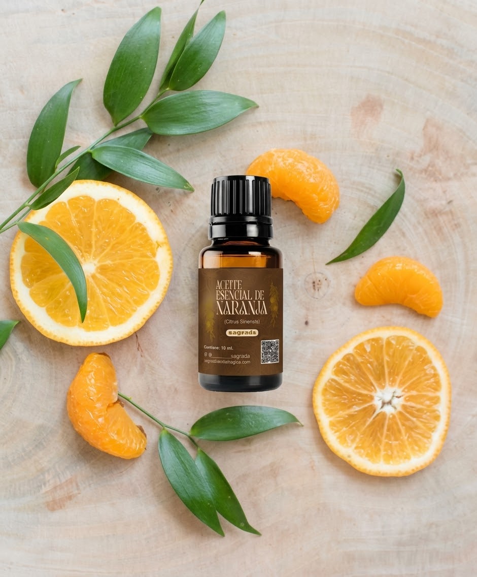 Aceite Esencial de Naranja (Citrus Sinensis) 5 ml.