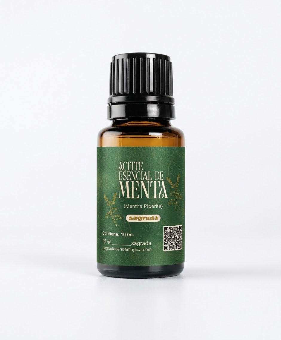 Aceite Esencial de Menta (Mentha Piperita) 10ml.