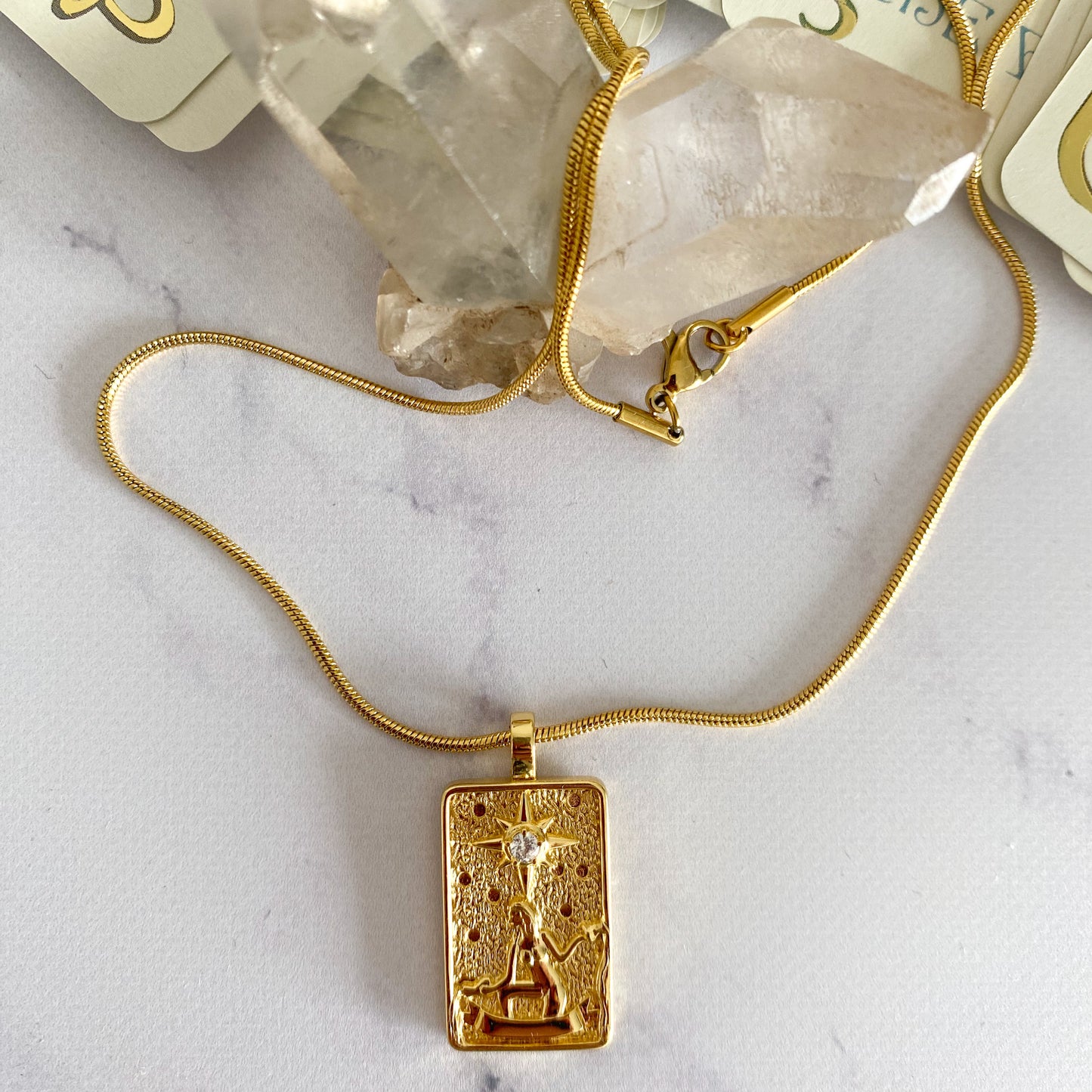 Collar Cápsula "Tarot Lover" La Estrella
