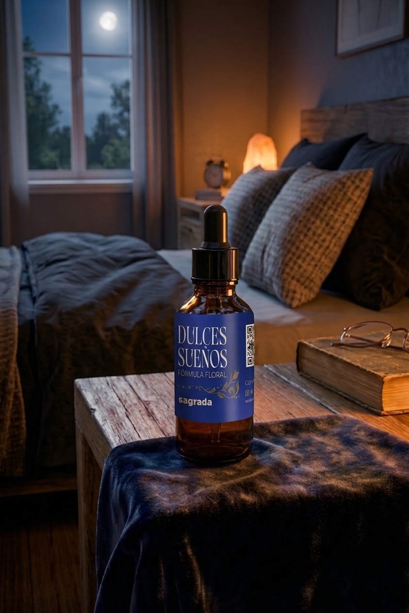 Dulces Sueños - Fórmula Floral 30 ml, para un Sueño Profundo y Reparador