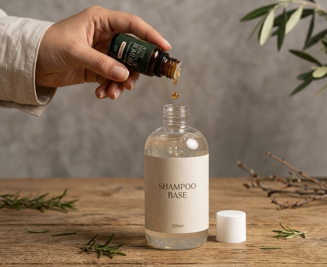 Aceite Esencial de Romero (Rosmarinus Officinalis) 10 ml.