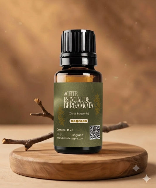 Aceite Esencial de Bergamota (Citrus Bergamia) 10 ml.