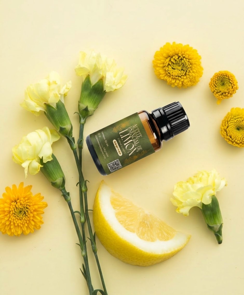 Aceite Esencial de Limón (Citrus Limon) 10 ml.
