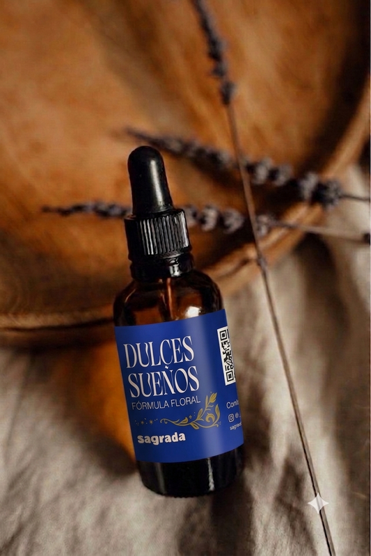 Dulces Sueños - Fórmula Floral 30 ml, para un Sueño Profundo y Reparador