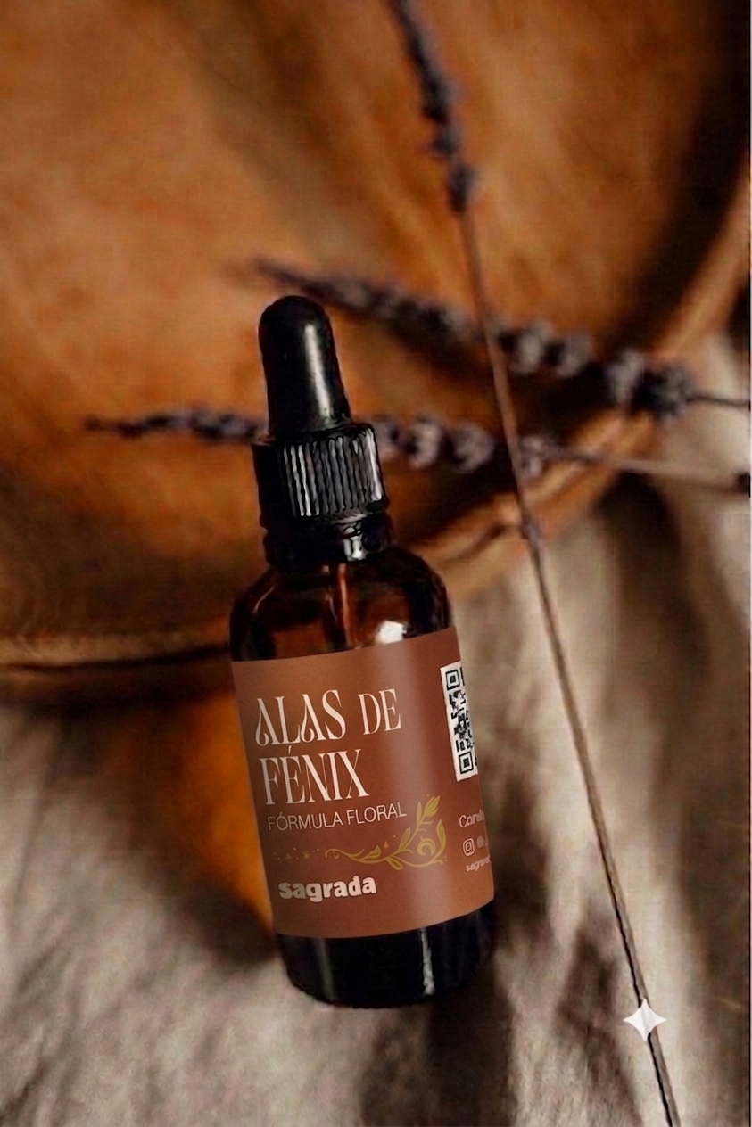 Alas de Fénix- Fórmula Floral 30ml , para la Transformación y el renacimiento