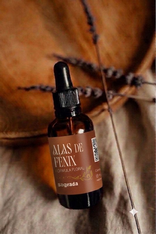 Alas de Fénix- Fórmula Floral 30ml , para la Transformación y el renacimiento