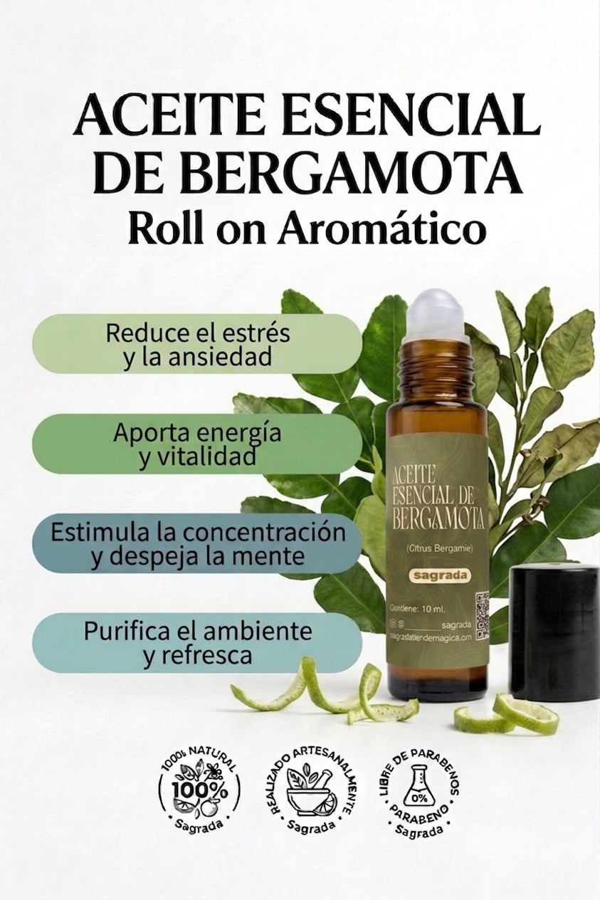 Roll On Aromático BERGAMOTA