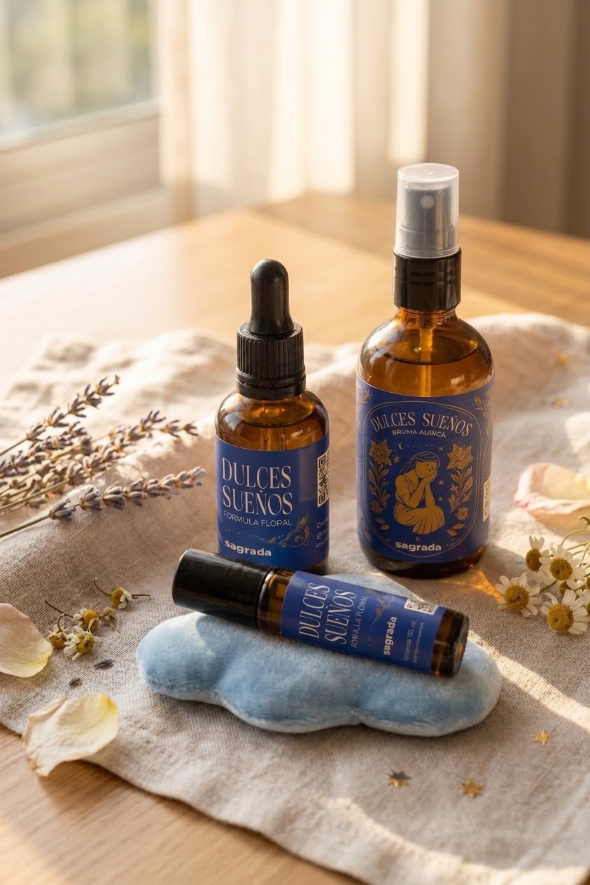 Kit Dulces Sueños | Bruma + Óleo + Fórmula Floral