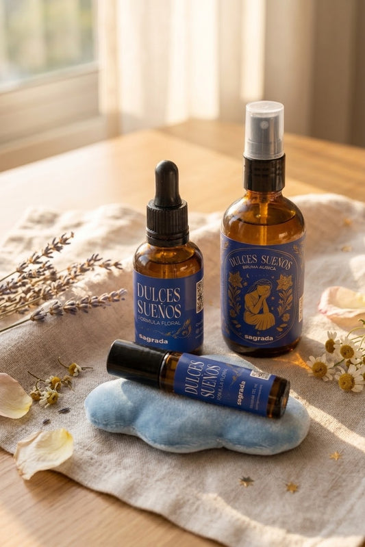 Kit Dulces Sueños | Bruma + Óleo + Fórmula Floral