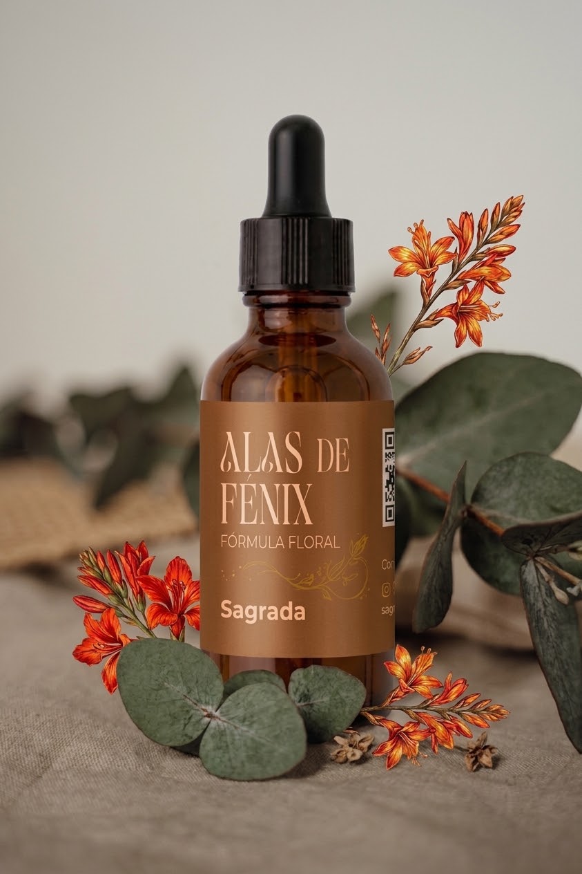 Alas de Fénix- Fórmula Floral 30ml , para la Transformación y el renacimiento
