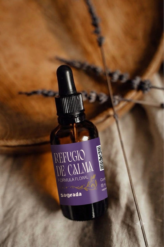 Refugio de Calma - Fórmula Floral 30ml para la Calma y el Equilibrio