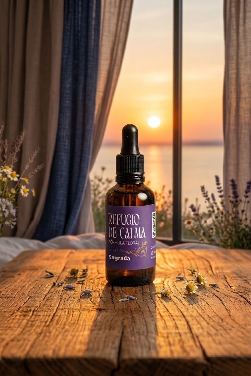 Refugio de Calma - Fórmula Floral 30ml para la Calma y el Equilibrio
