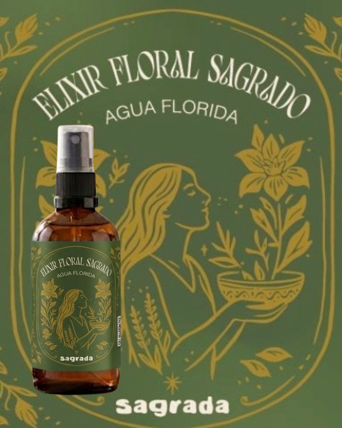 Bruma Áurica ELIXIR FLORAL SAGRADO 120ml
